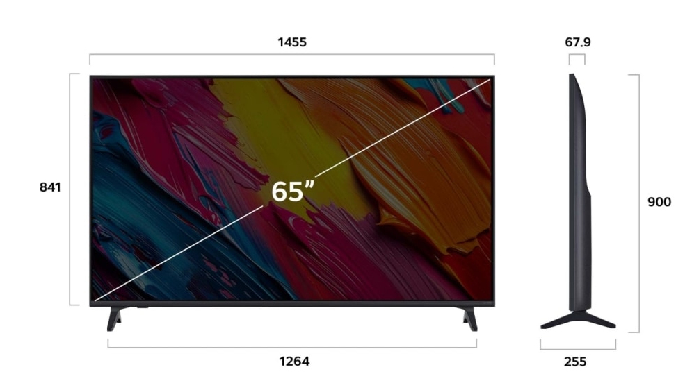 Television GENERIQUE 65QNED70A6A 65 pouces 4K LEDLCD — photo 10