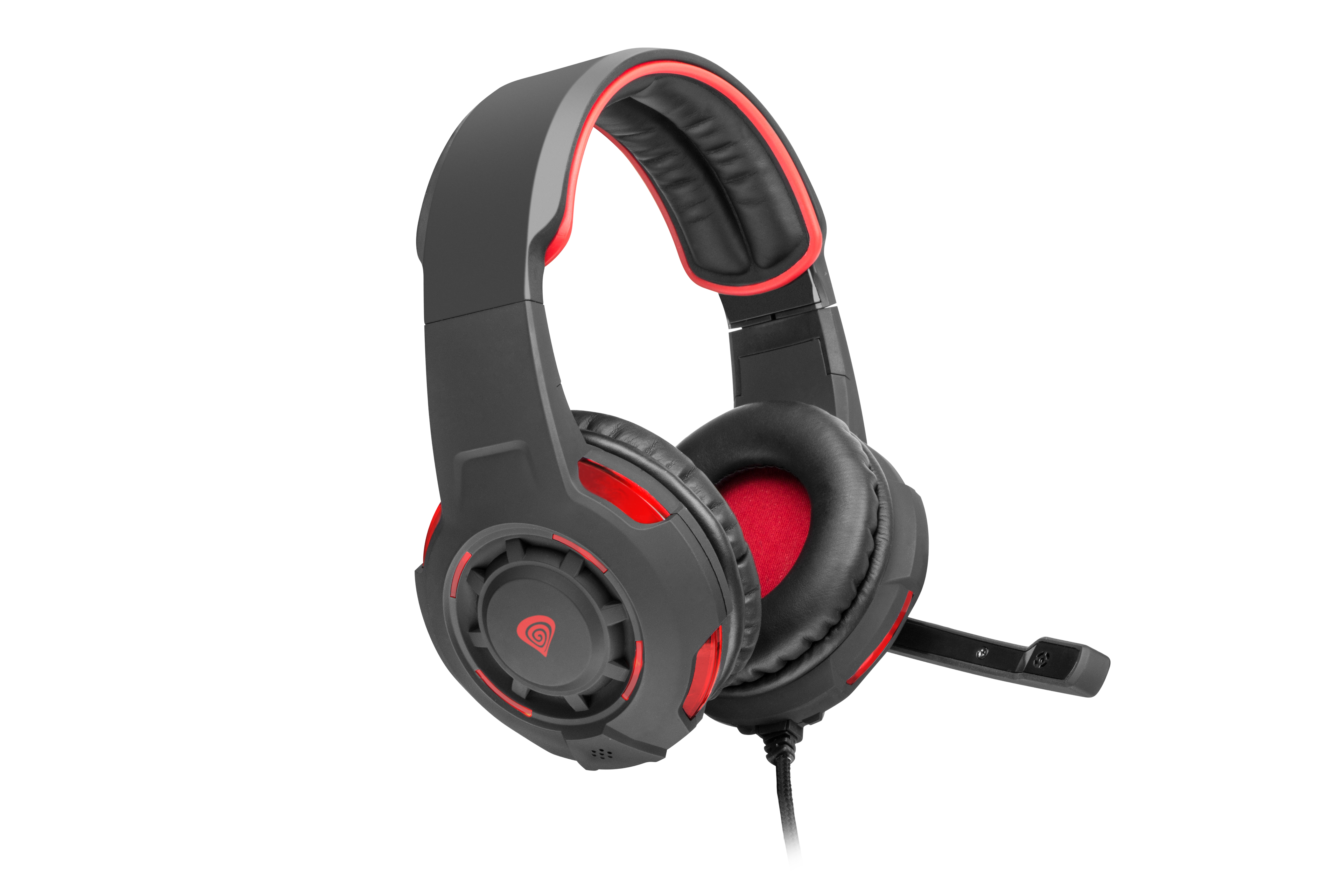 GENESIS HX60 Headset Wired Head-band Gaming Black, Red – image 5