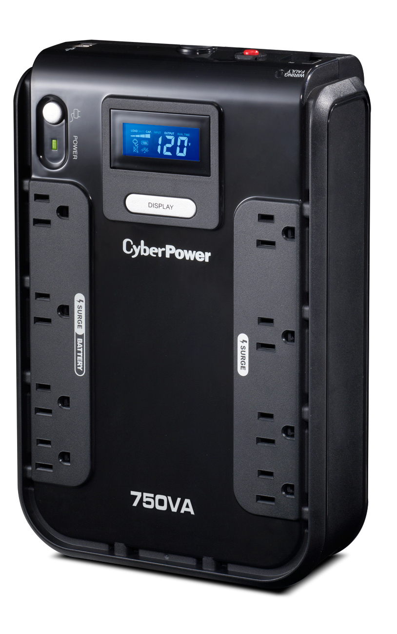 CyberPower CP750LCD uninterruptible power supply (UPS) Standby (Offline) 0.75 kVA – image 2