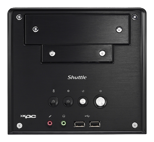 Shuttle SA76G2 PC/workstation barebone SFF Black Socket AM2 – image 8