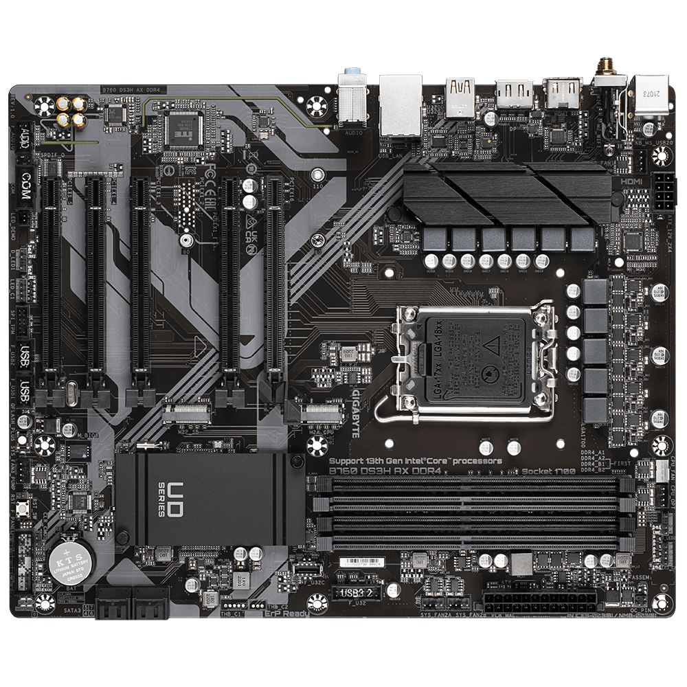 GIGABYTE B760 DS3H AX DDR4 – image 5
