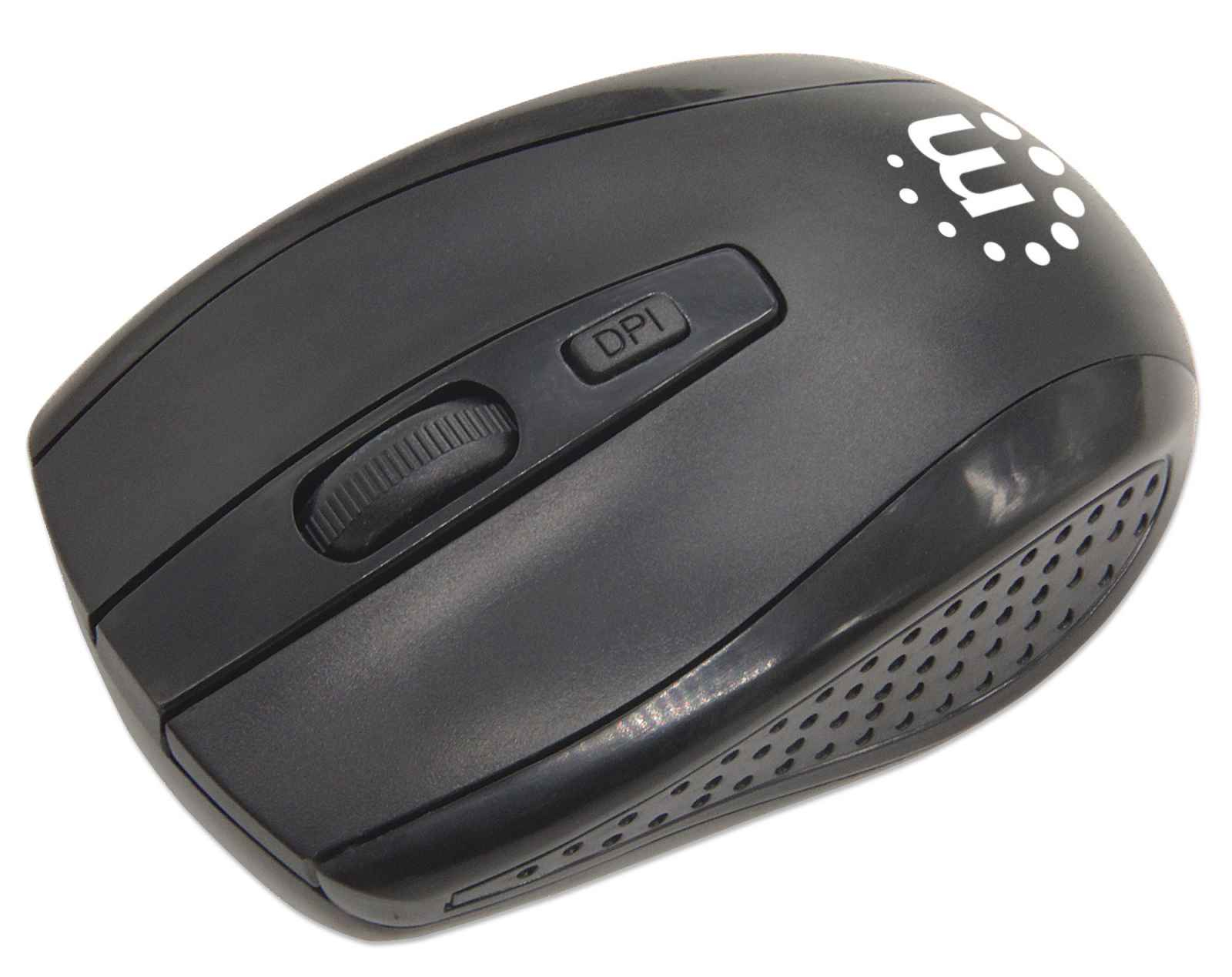 Manhattan 179492 keyboard Mouse included Office RF Wireless German Black – image 2