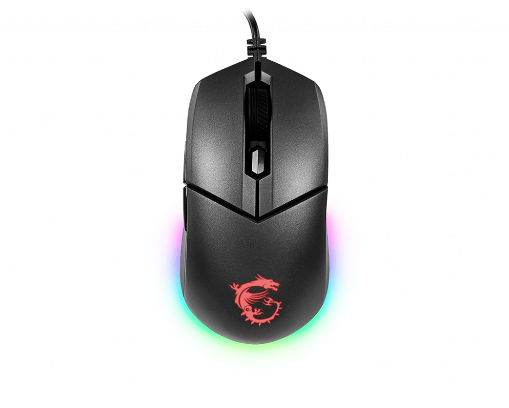 MSI CLUTCH GM11 RGB Optical Gaming Mouse '5000 DPI Optical Sensor, 6 Programmable button, Dual-Zone RGB, Symmetrical design, OMRON Switch with 10+ Million Click – image 2