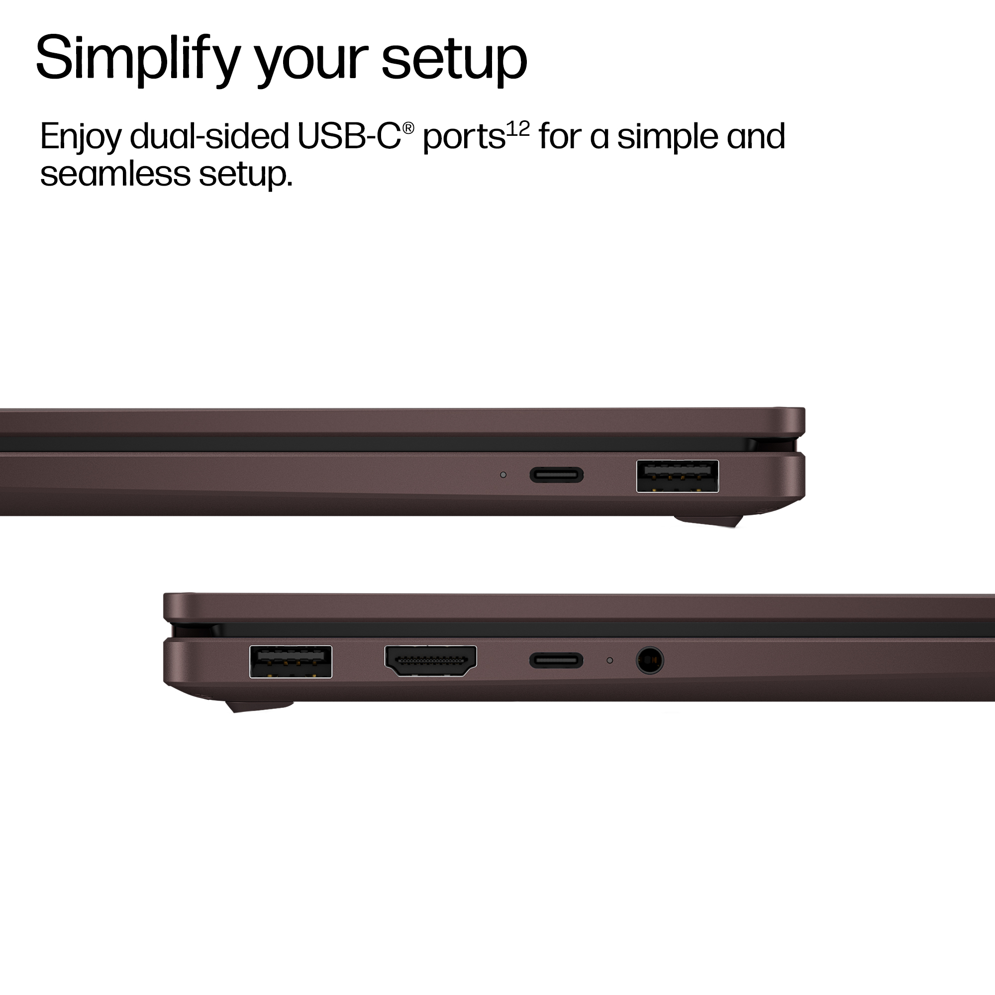 HP DQ8V5EA laptop Copilot+ PC AMD Ryzen™ AI 7 445 – image 6