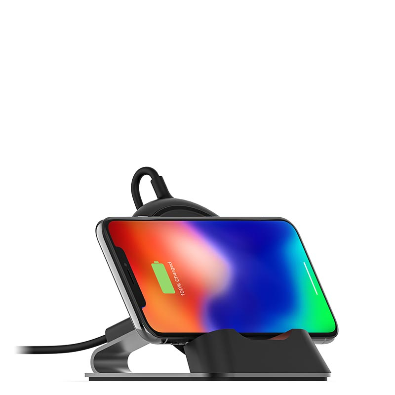 mophie 409902431 mobile device charger Smartphone Black USB Wireless charging Fast charging Indoor – image 7