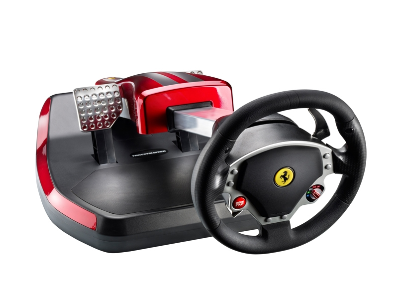 Thrustmaster AC-FWCOCKP Gaming Controller Black, Red, Silver Steering wheel + Pedals Analogue / Digital PC, Playstation 3 – image 3