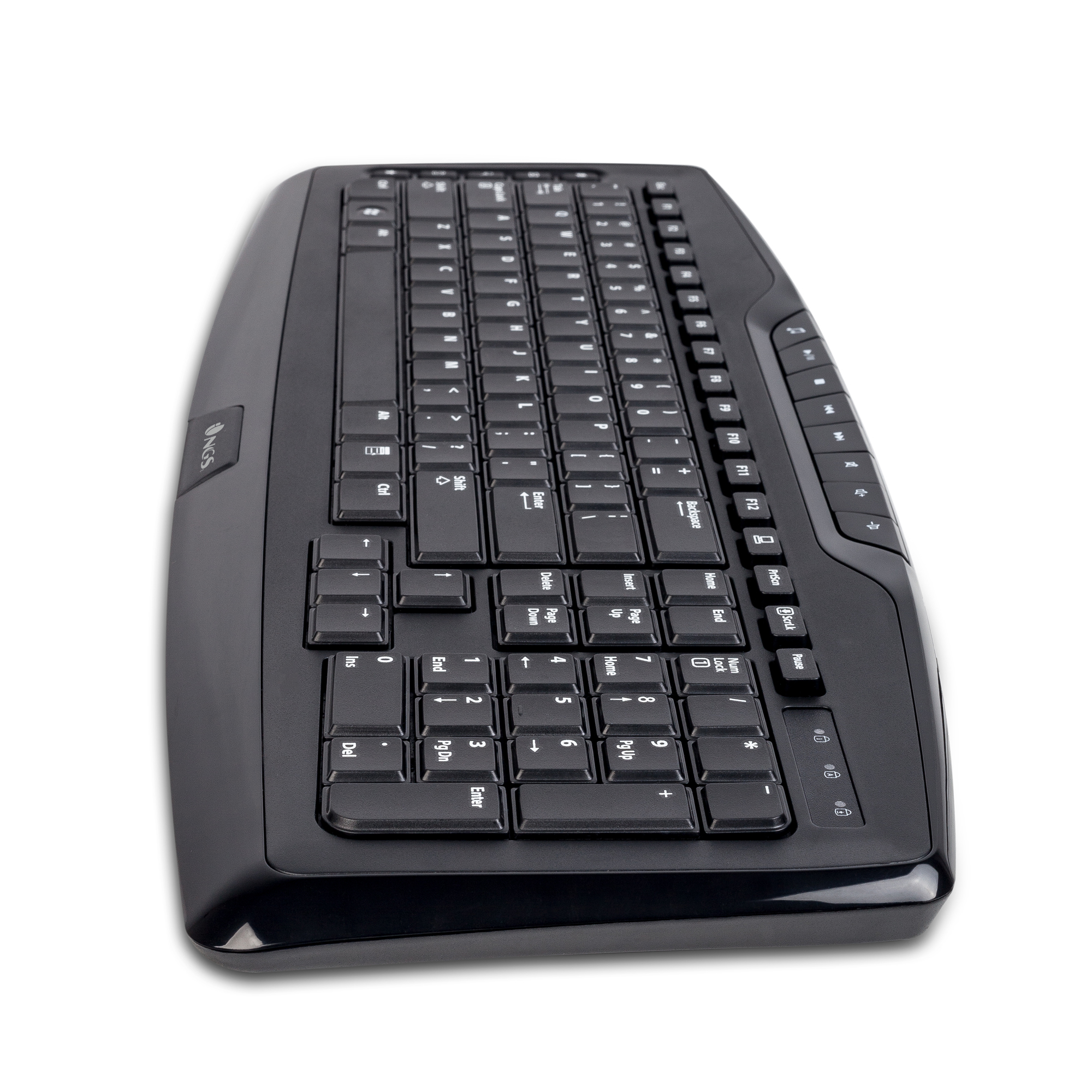 NGS Squad keyboard Office USB QWERTY Spanish Black – image 2