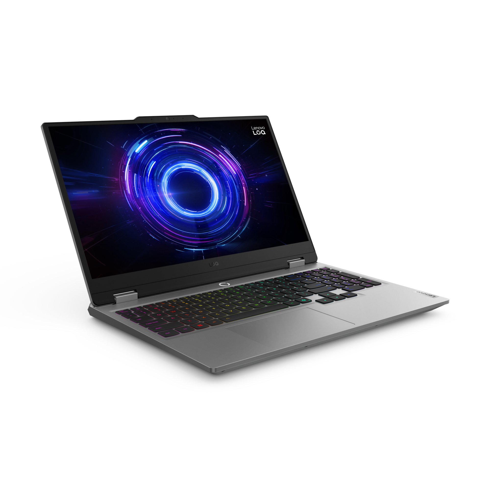 Portátil gaming - Lenovo LOQ 15IRX10, 15.6" Full-HD, Intel® Core™ i7-13650HX, 32GB RAM, 1TB SSD, GeForce RTX™ 5060, Sin sistema operativo, Gris - imagen 3