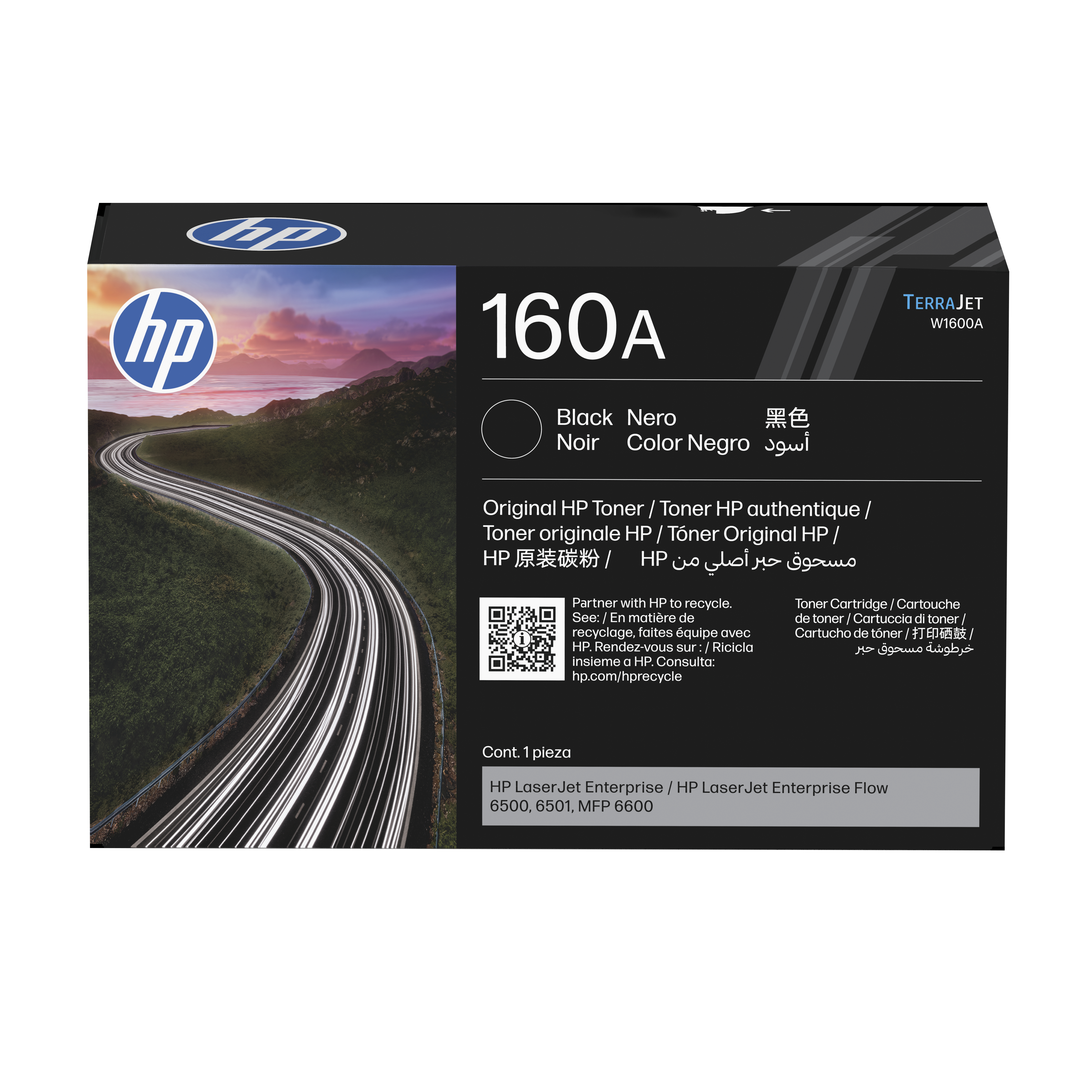 HP Cartuccia toner nero originale LaserJet 160A, 10500 …