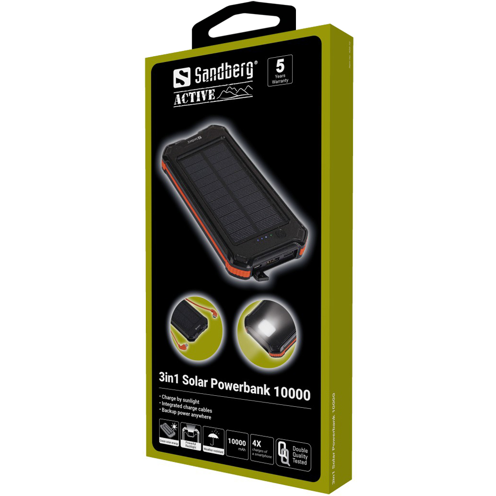 Sandberg 3in1 Solar Powerbank 10000 – image 9