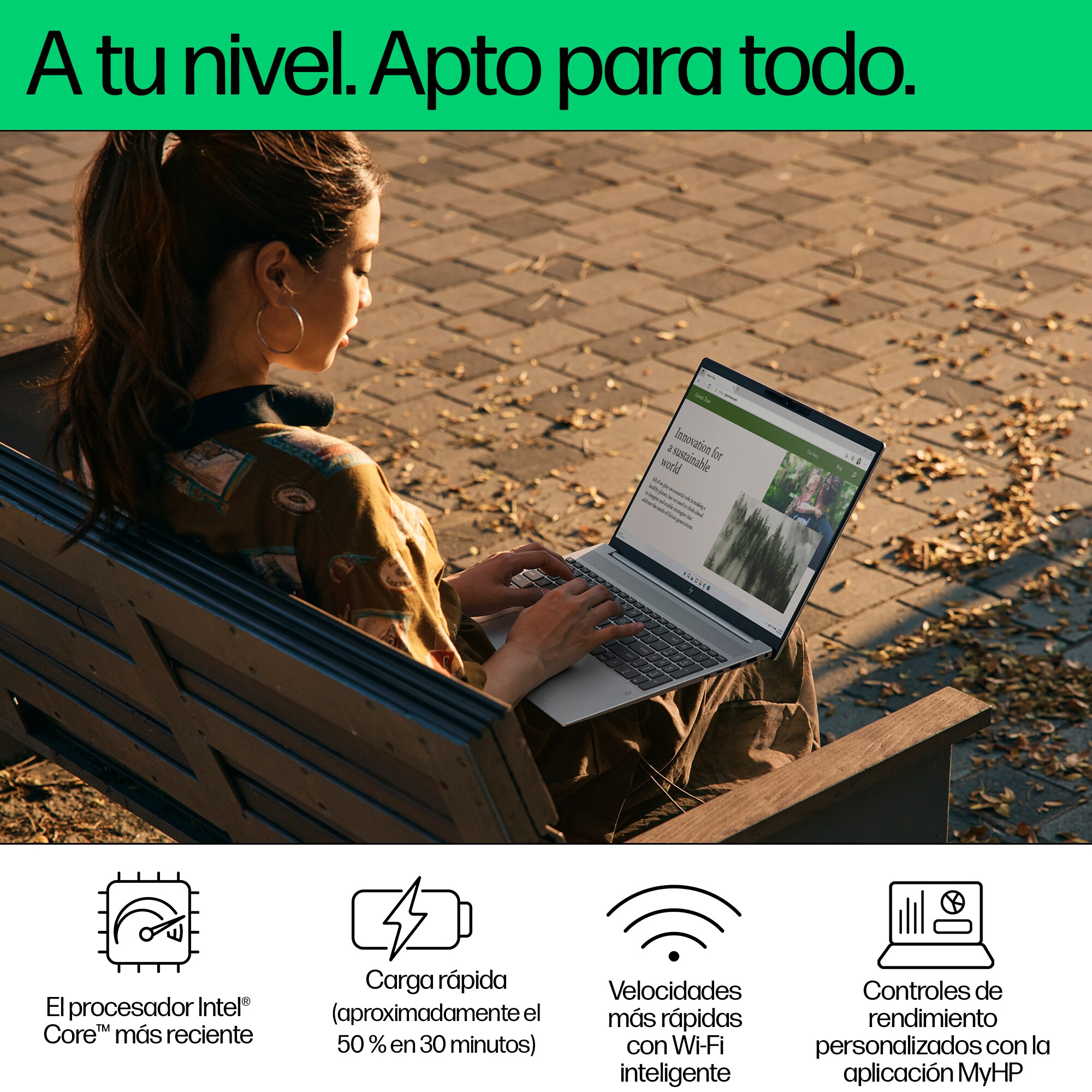 HP - Portátil HP Pavilion Plus 16-ab1000ns, Intel Core Ultra 7-155H EVO, 32GB, 1TB SSD, Nvidia GeForce RTX 4050 6GB, 16', W11. - imagen 11