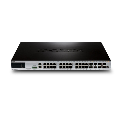 D-Link DGS-3620-28TC/EI network switch Managed L3 Black