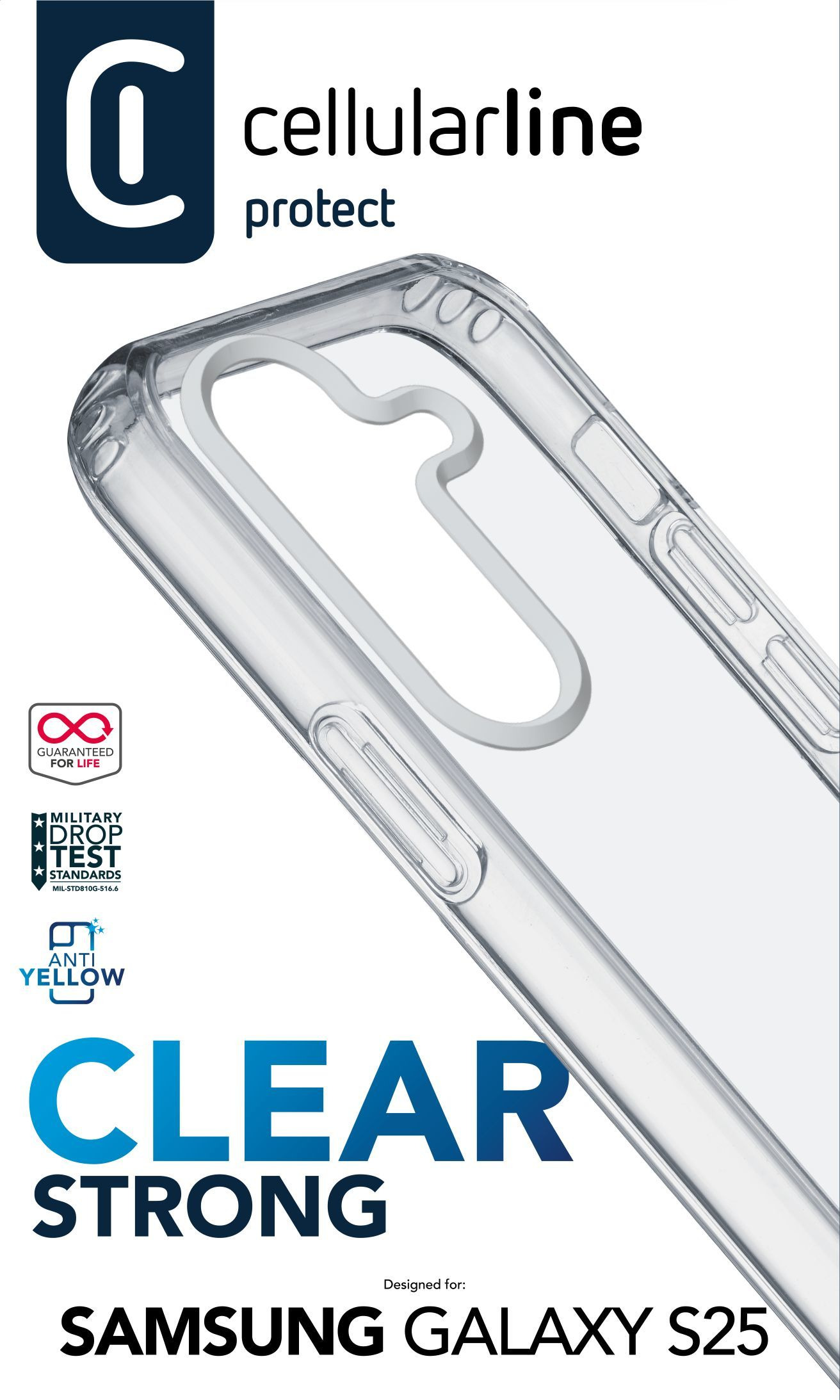 Cellularline Clear Protect - Galaxy S25 – image 2