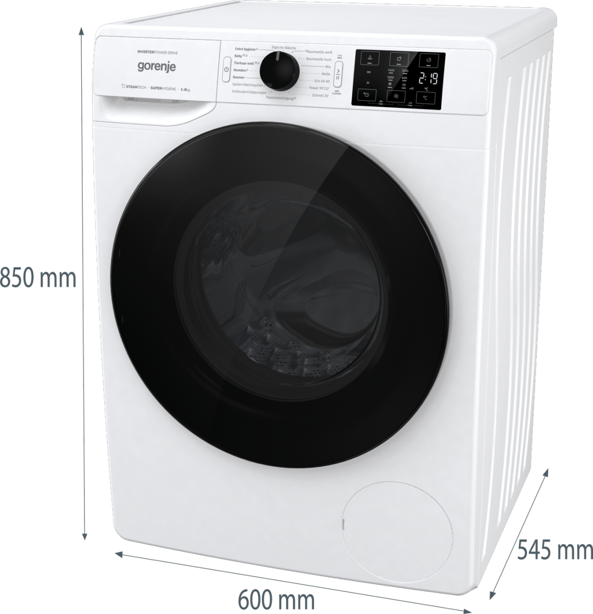 Gorenje WNFHEI84BDPS washing machine Front-load – image 9