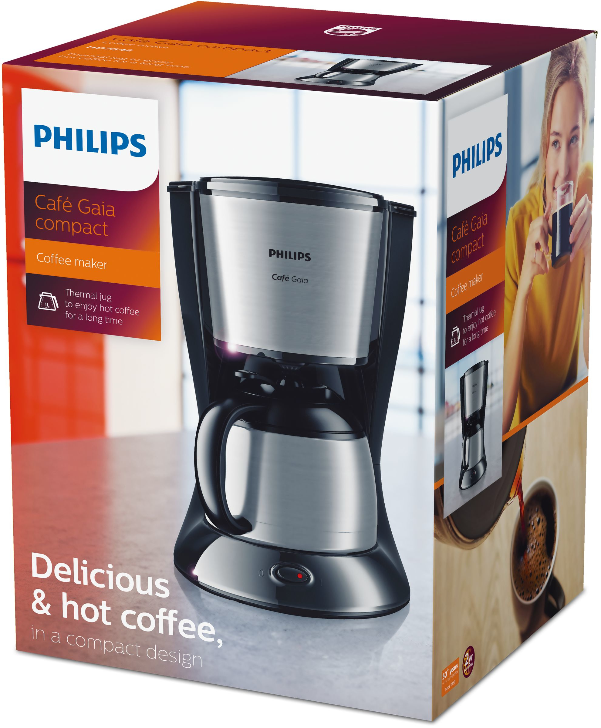 Philips HD7542/20 coffee maker Drip coffee maker – image 4