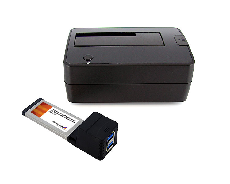 StarTech.com SATA Hard Drive Docking Station, USB 3.0 w/ Laptop Controller