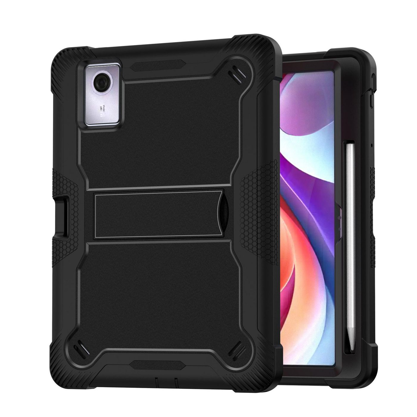 eSTUFF Lenovo Tab K12 TAMPA Defender without built-in screen protector. Black – image 2