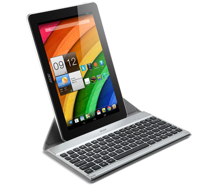 Acer NP.KBD1A.007 mobile device keyboard QWERTY English Bluetooth Black, Silver – image 5