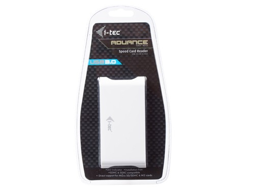 i-tec USB3READ-W card reader USB 3.2 Gen 1 (3.1 Gen 1) White – image 3