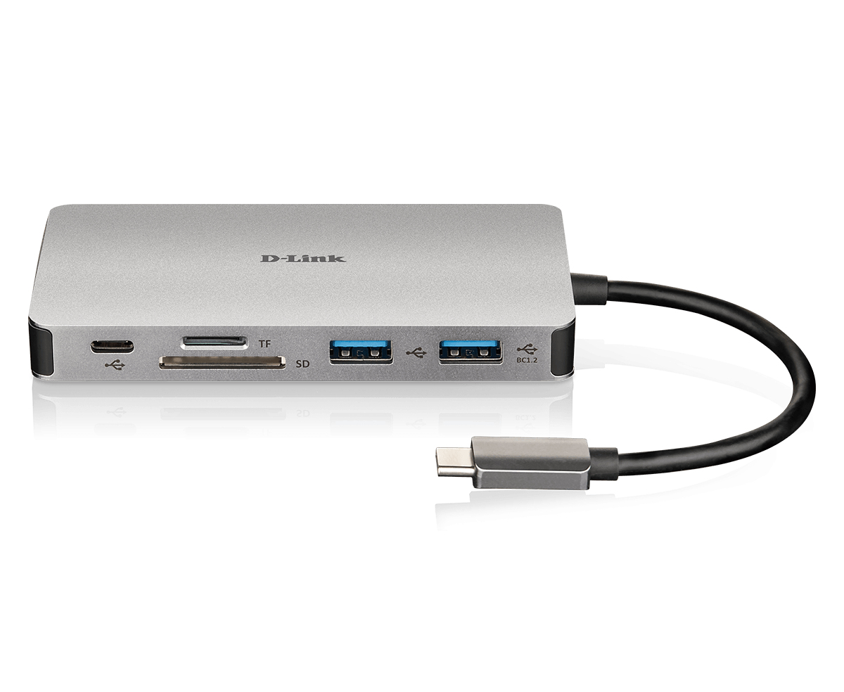 D-Link DUB-M910 laptop dock/port replicator Wired USB 3.2 Gen 1 (3.1 Gen 1) Type-C Grey – image 2