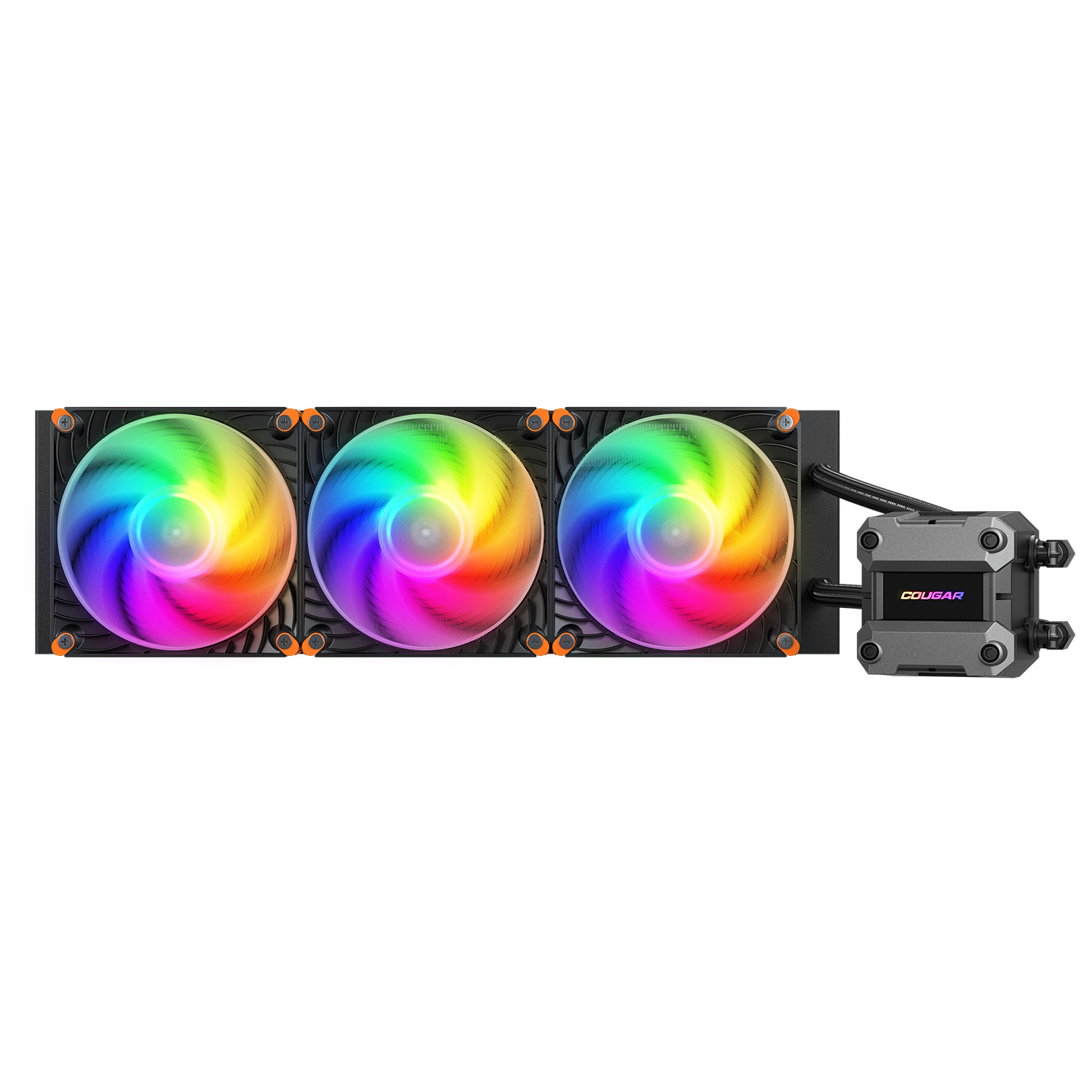COUGAR Gaming CGR-PSDUTRGB-B-360 Processore Raffreddatore di liquidi tutto in uno 12 cm Nero
