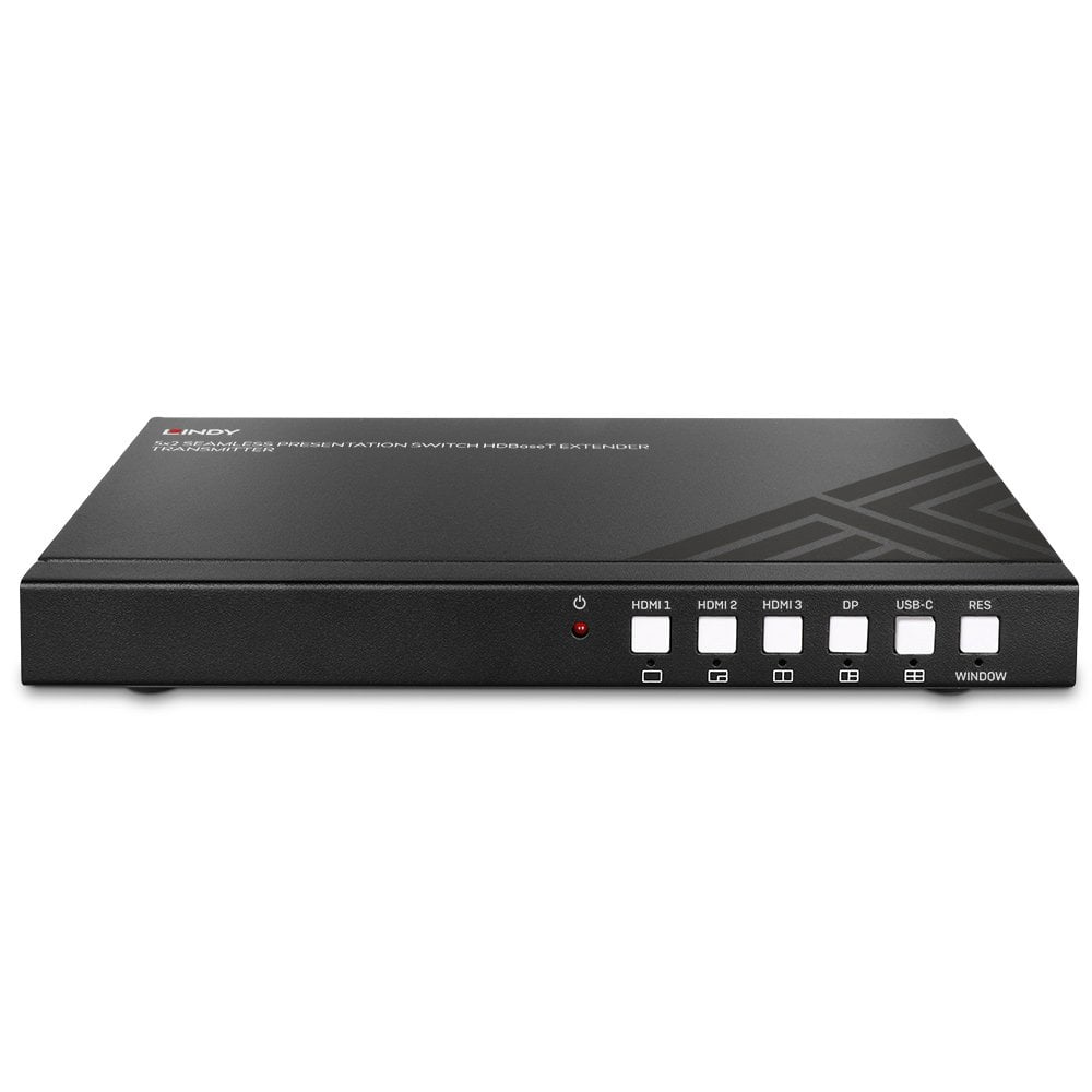 Lindy 5 Port Seamless Presentation Switch HDBaseT Extender - Transmitter – image 3