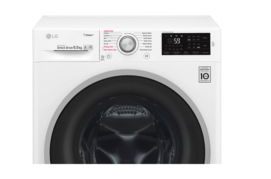 LG WD60J6WY1W washing machine Front-load – image 7