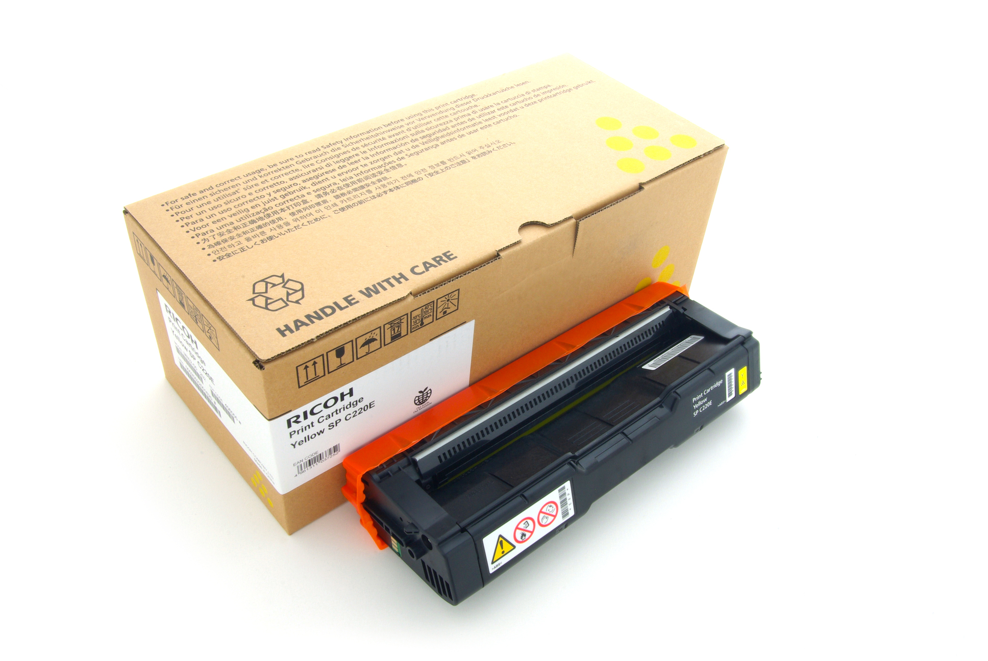 Ricoh Yellow Print Cartridge SP C220 – image 2