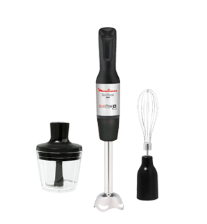Moulinex DD8538 0.8 L Immersion blender 700 W Black, Silver, Stainless steel