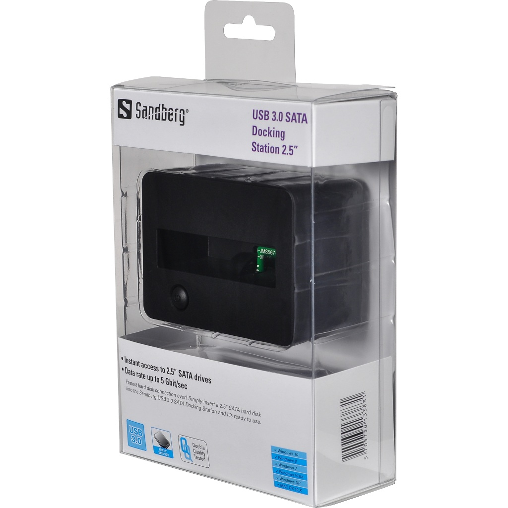 Sandberg USB 3.0 SATA Docking 2.5'' – image 2
