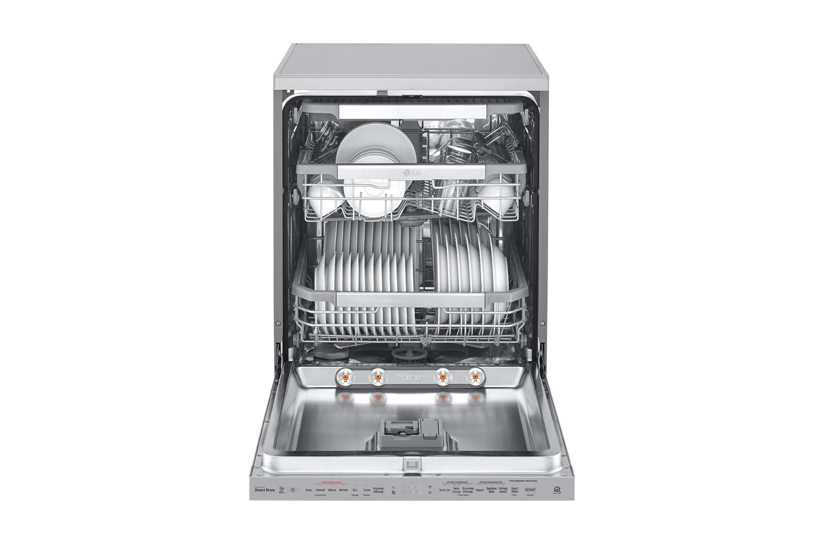 LG DF415HSS dishwasher Semi built-in 14 place settings – image 3