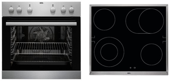 AEG HB2000MS20 cooking appliance set Ceramic hob Electric