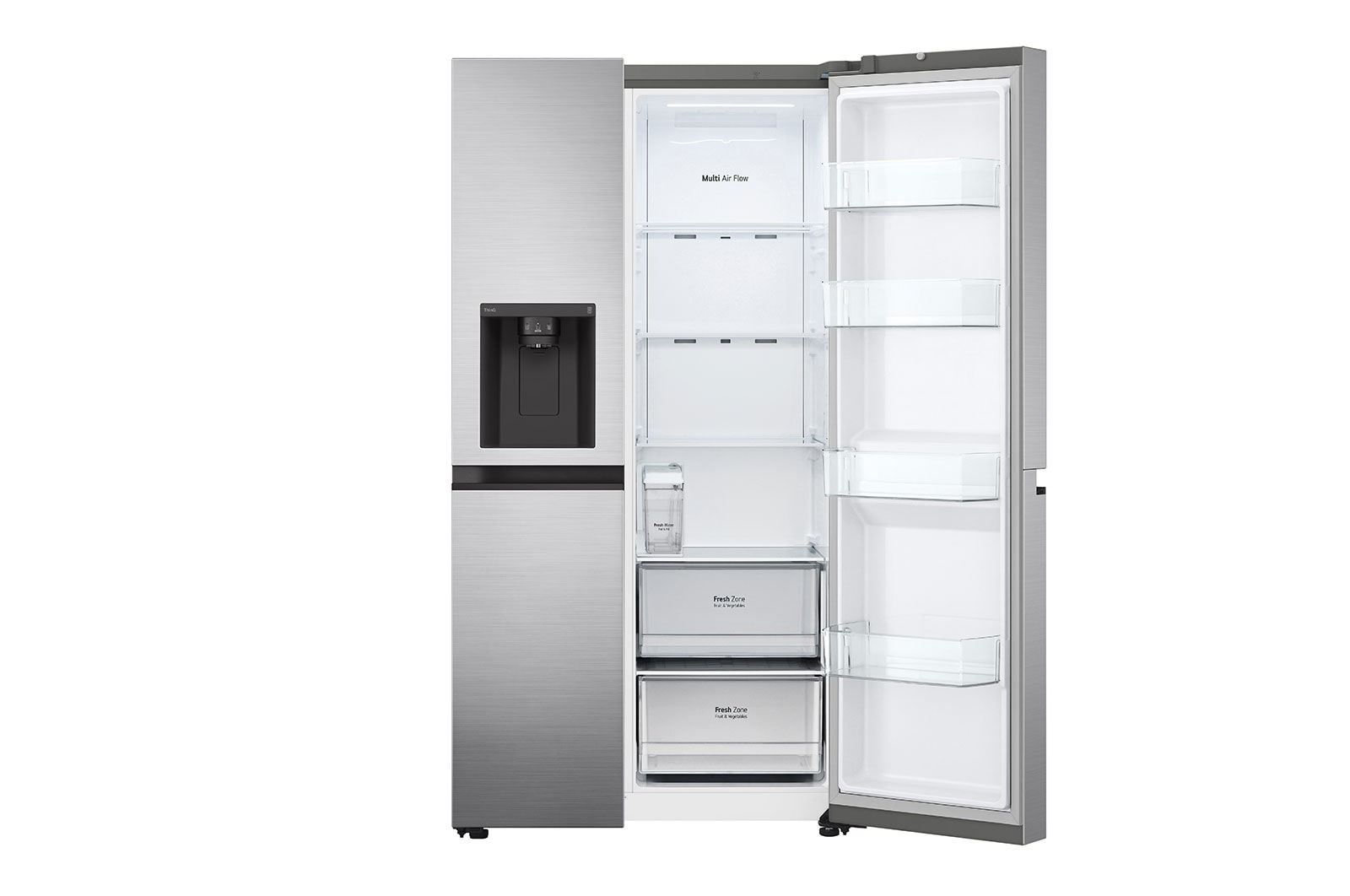 LG GSLV51PZXE side-by-side refrigerator Freestanding – image 9