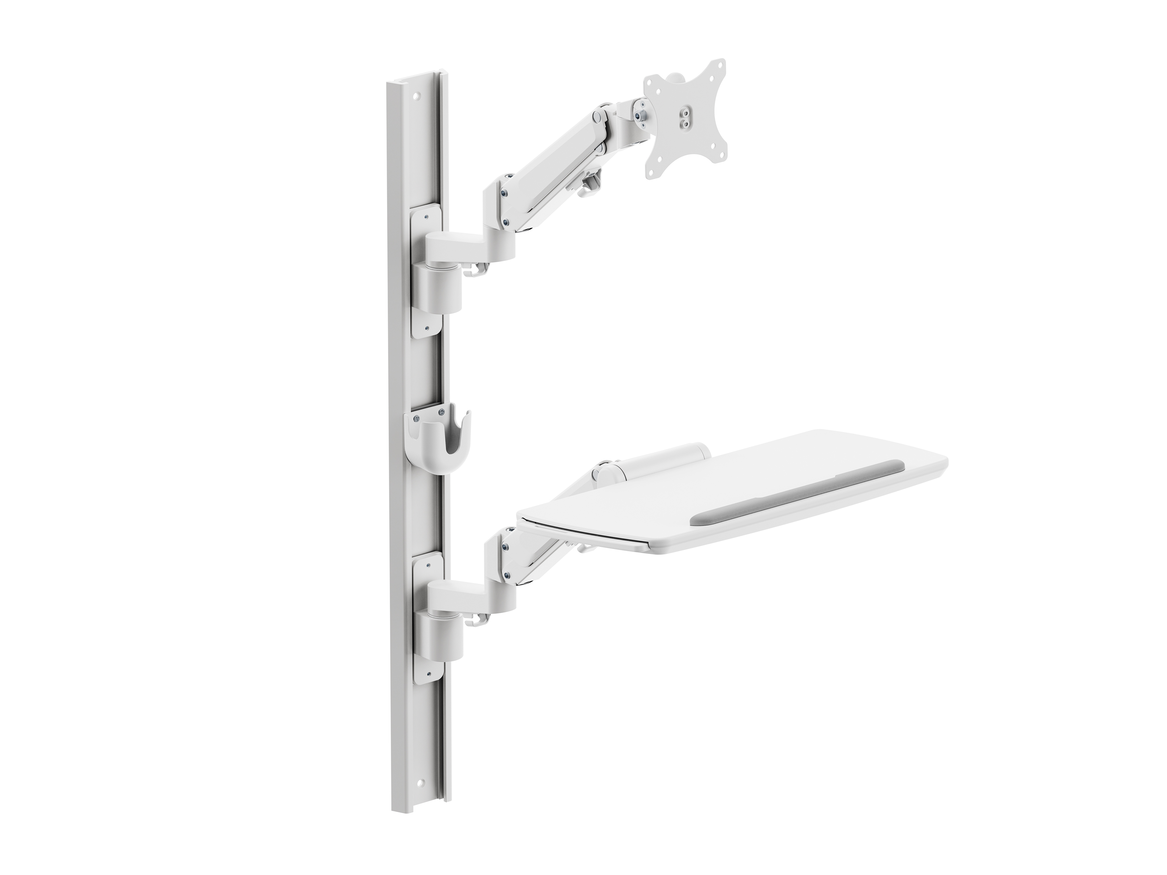 Multibrackets 6817 base e supporto per PC/workstation All-in-One 105 kg Bianco 381 cm (15") 686 cm (27")