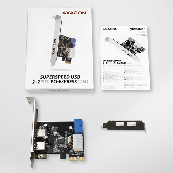 Axagon PCEU-232VL interface cards/adapter Internal USB 3.2 Gen 1 (3.1 Gen 1) – image 5