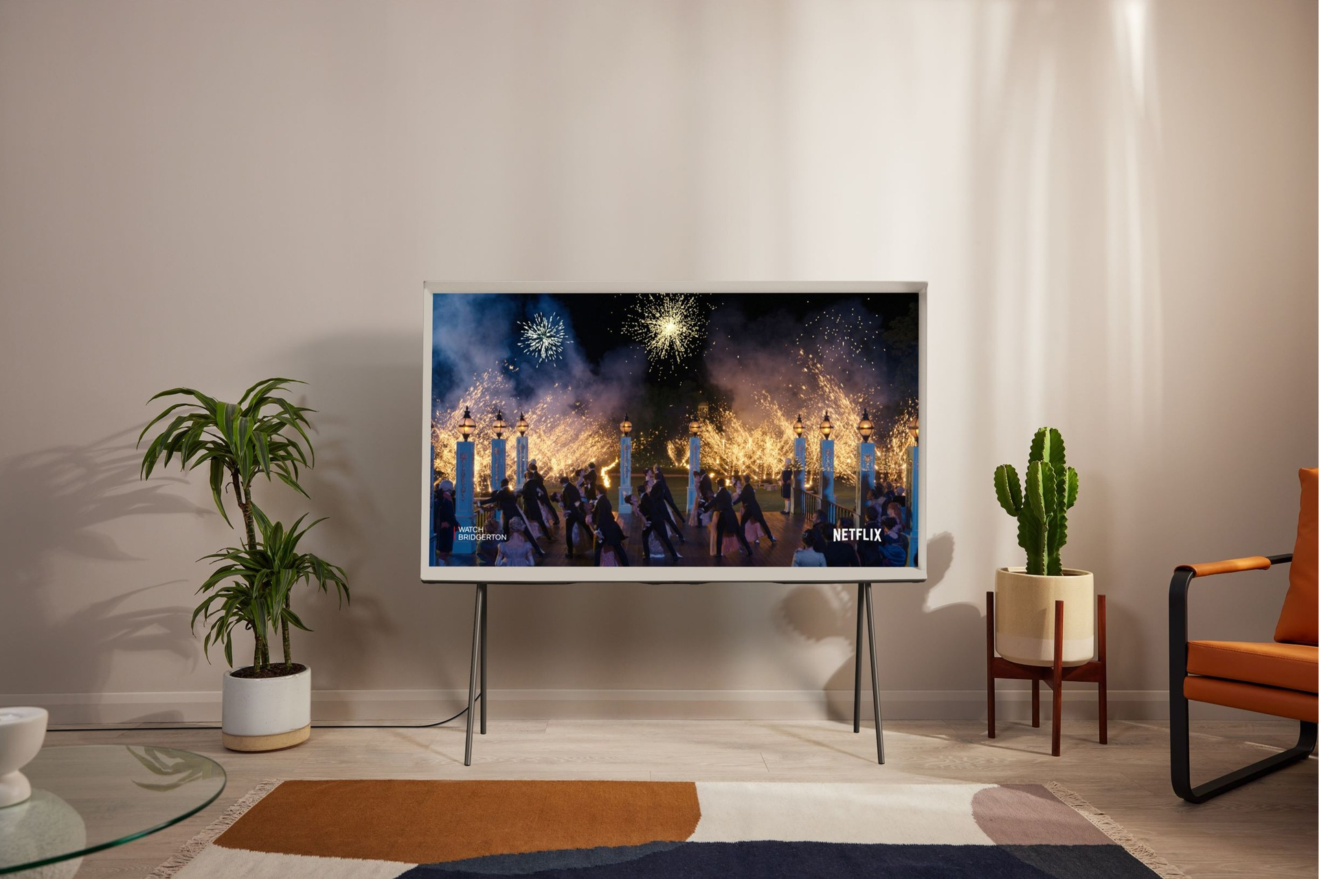 TV QLED SAMSUNG The Serif TQ55LS01D Blanc 2024 — photo 11