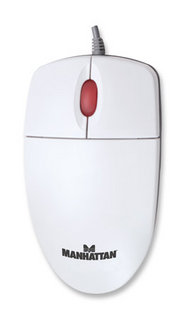 Manhattan 167840 mouse Office Ambidextrous USB Type-A Optical 800 DPI – image 3