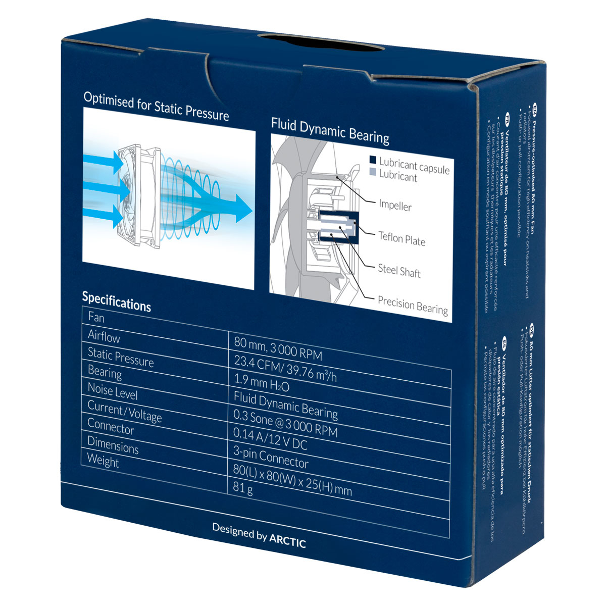 ARCTIC P8 - Pressure-optimised – image 7