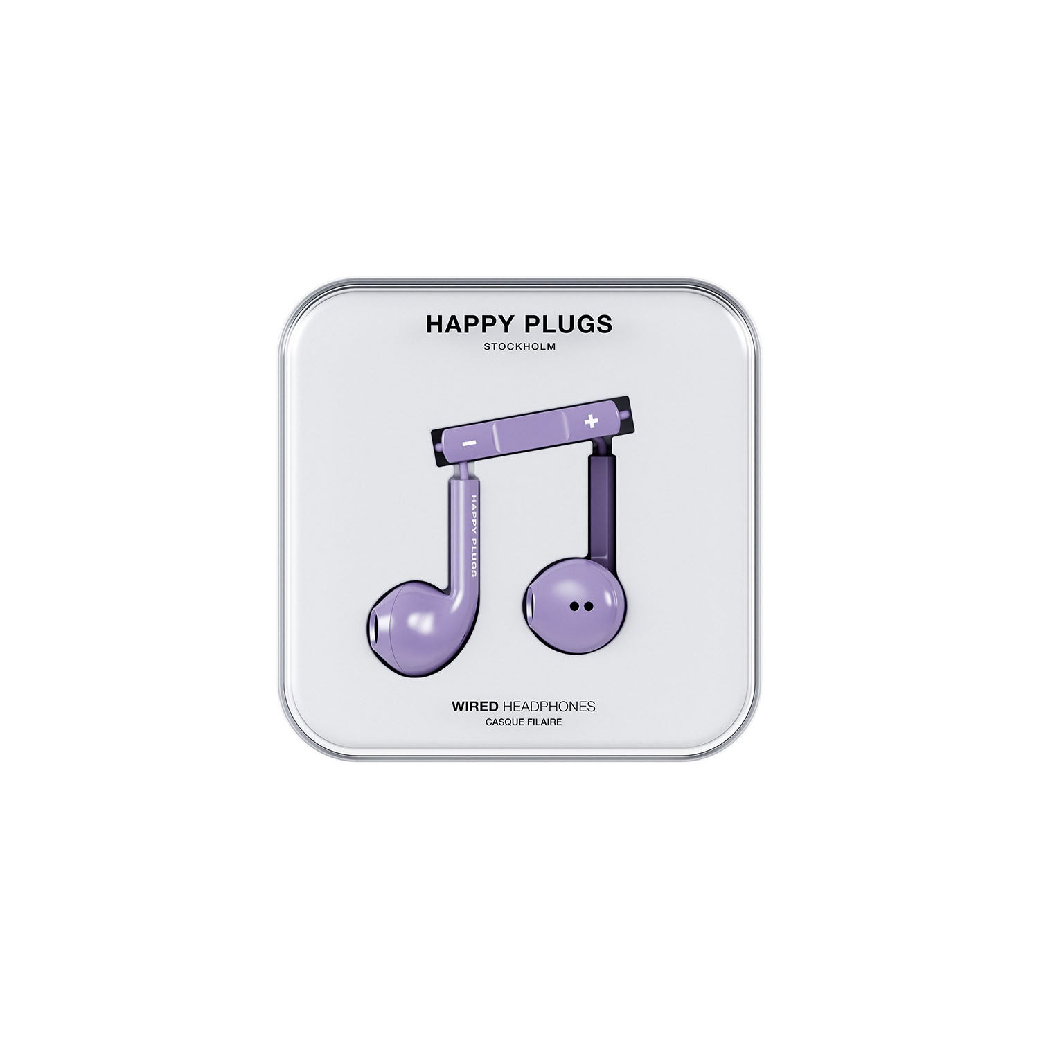 Happy Plugs Headphone In-Ear USB-C Wired Purple – image 2
