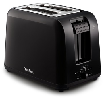 Tefal TT1A18 7 2 ломтик(а) 800 W Черный, Нержавеющая сталь