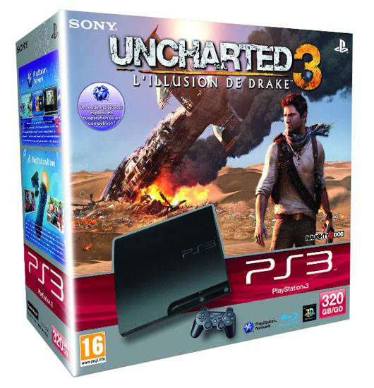 Sony Interactive Entertainment PlayStation 3 320GB + Uncharted 3: Drake's Deception – image 2