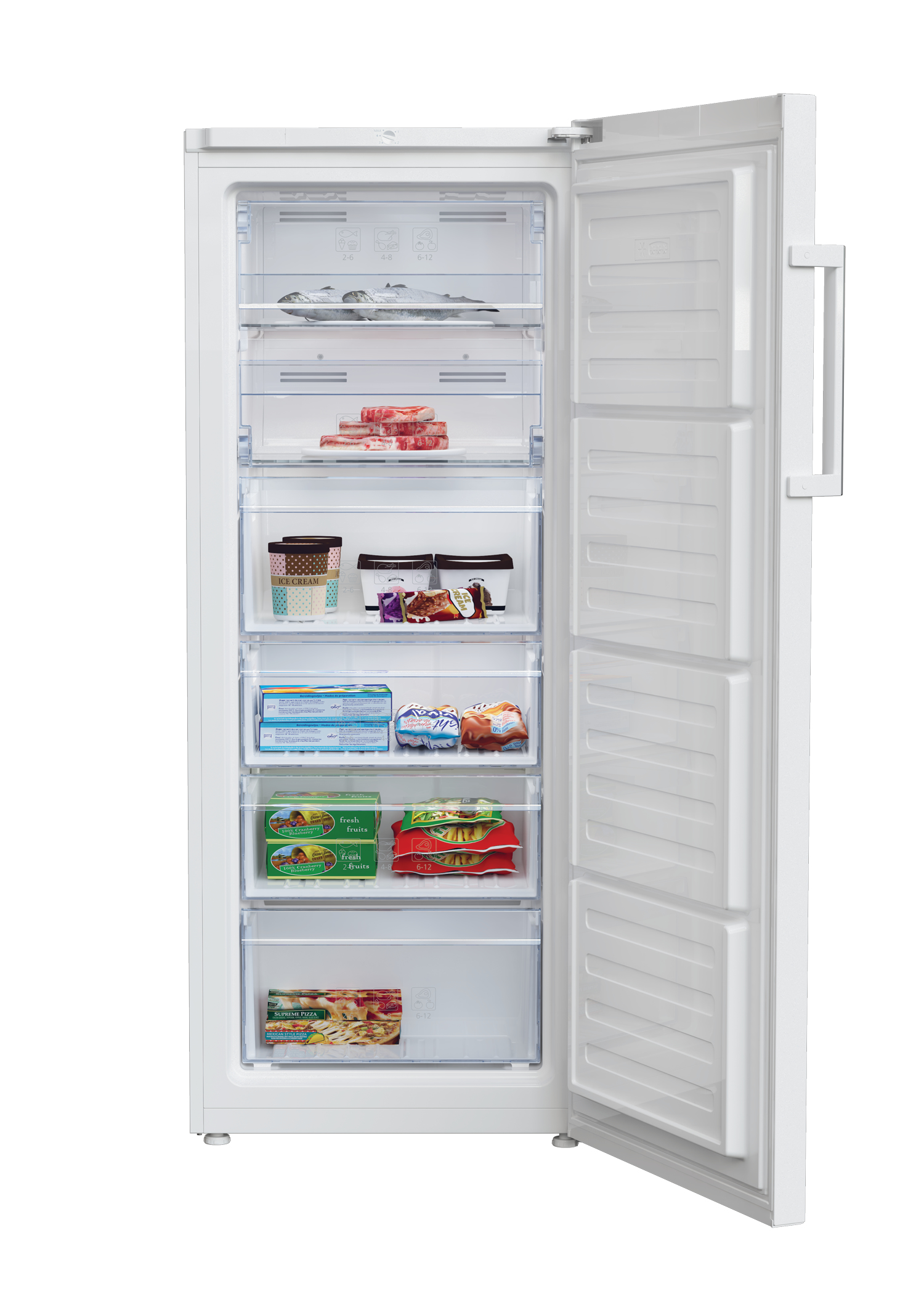 Beko RFNE270K31WN freezer Upright freezer Freestanding – image 3