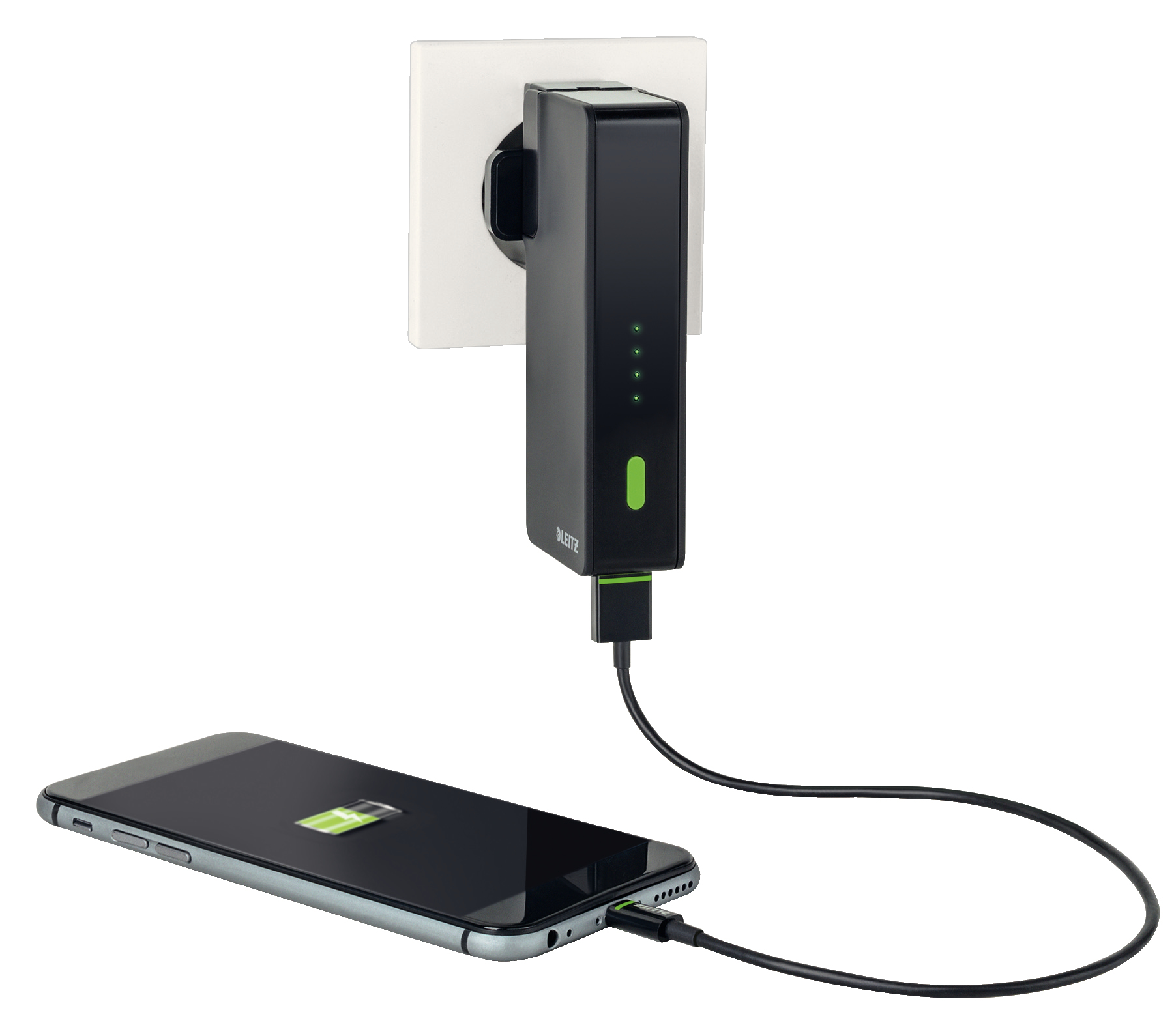 Leitz Complete USB Travel Wall Charger and Power Bank 3000 – image 4