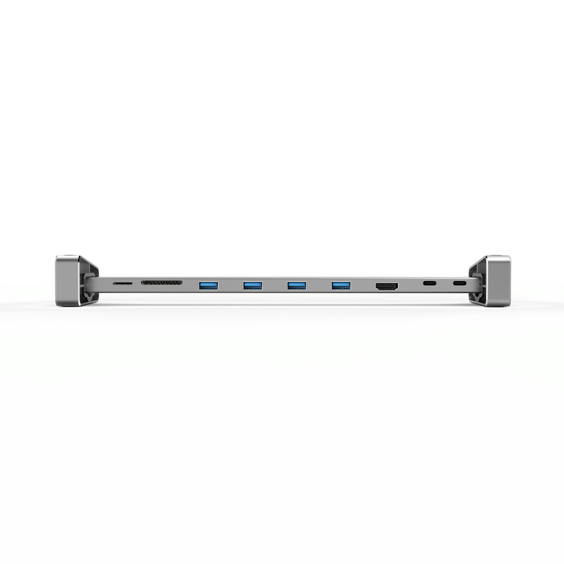 Hama 00135765 laptop dock/port replicator Wired USB 3.2 Gen 1 (3.1 Gen 1) Type-C Aluminium – image 2