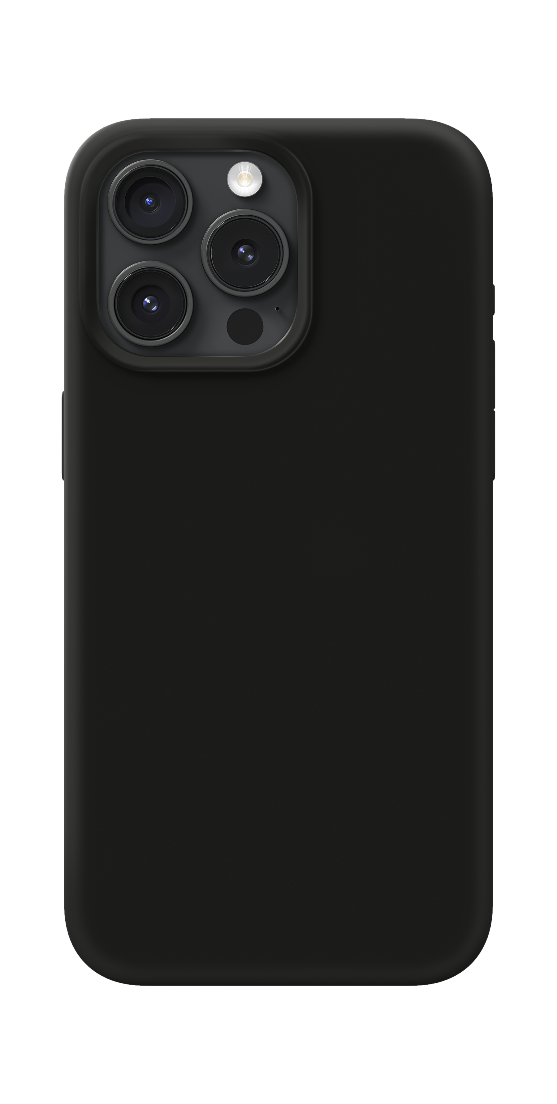 iDeal of Sweden Silicone Case iPhone 15 Pro Max Black – image 1
