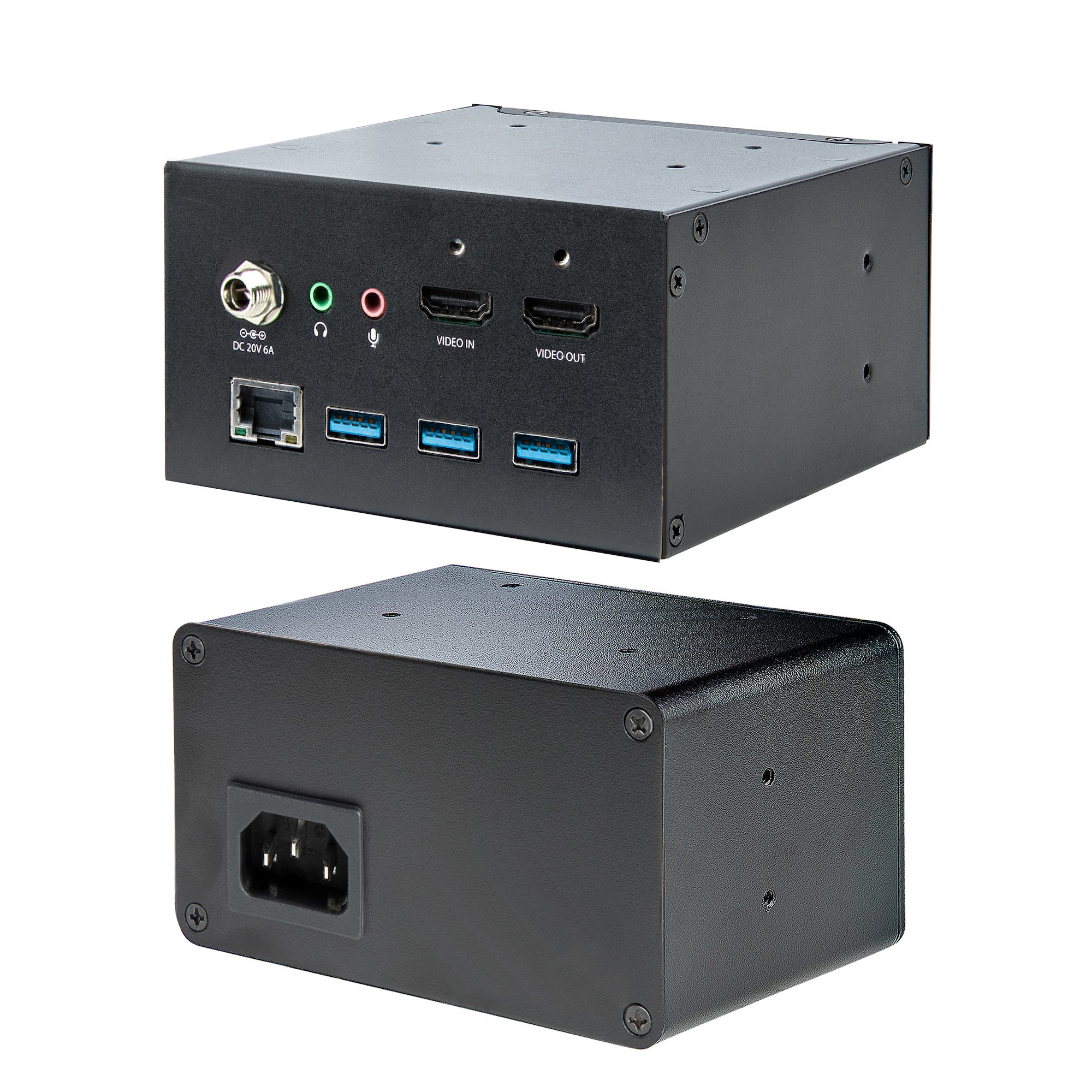 StarTech.com Conference Room Docking Station with Power/Charging; Table Connectivity Box, Universal USB-C Laptop Dock – image 5
