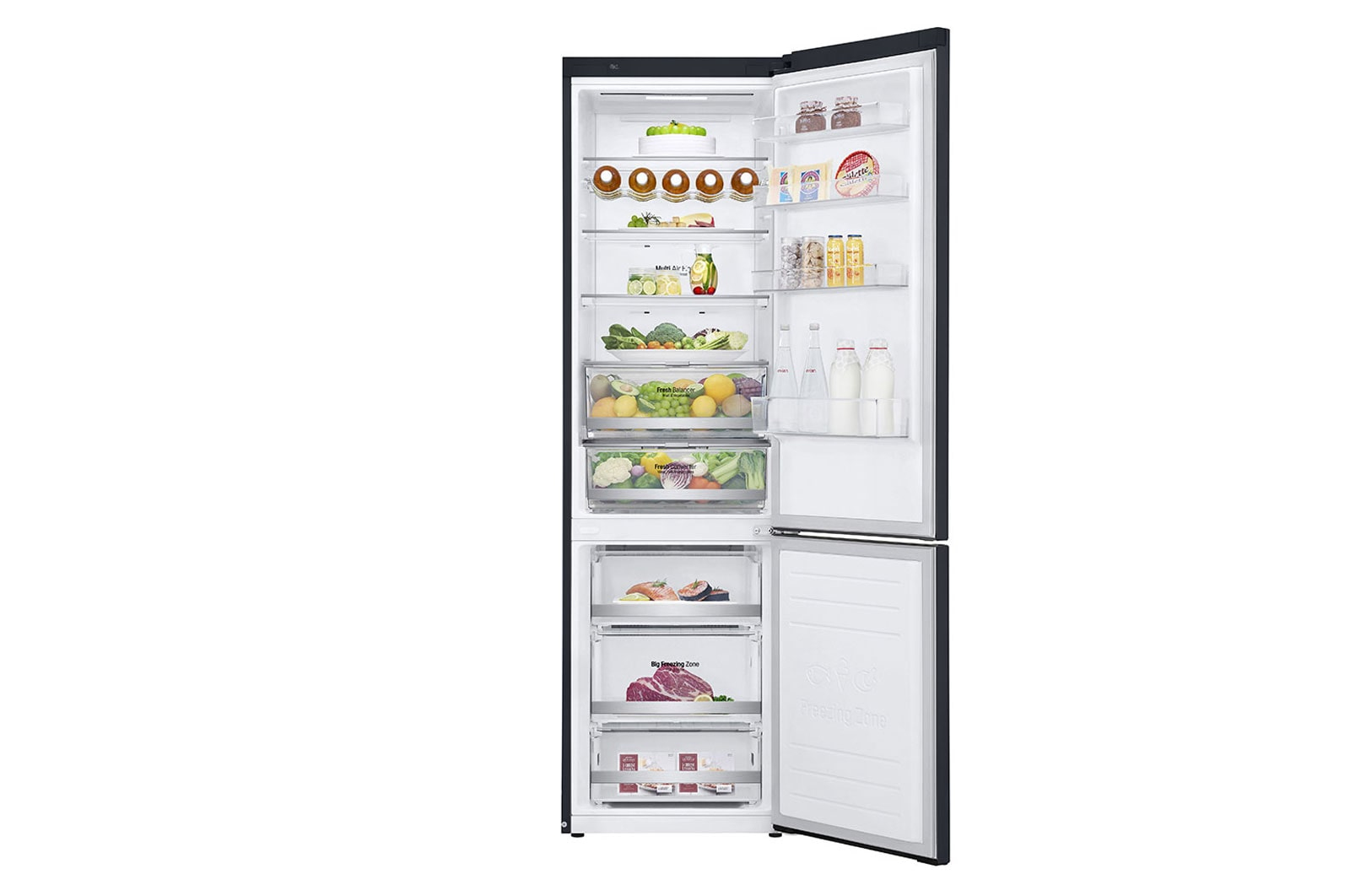 LG GBB72MCDMN fridge-freezer Freestanding – image 2