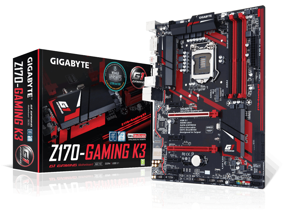 GIGABYTE GA-Z170-Gaming K3-EU (rev. 1.0) – image 1
