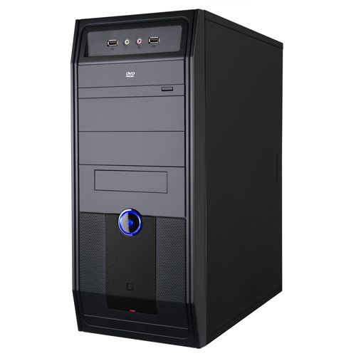 TooQ TQC-1880B-S computer case Midi Tower Black