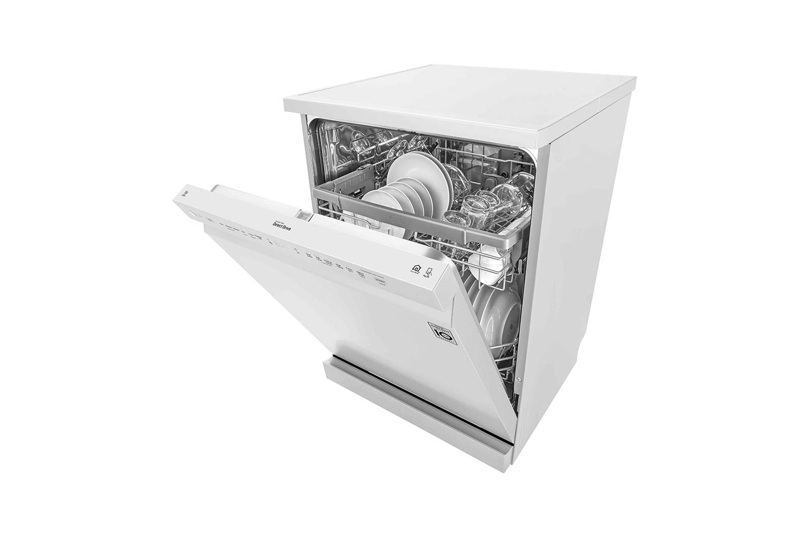 LG DFB512FW dishwasher Freestanding 14 place settings – image 3